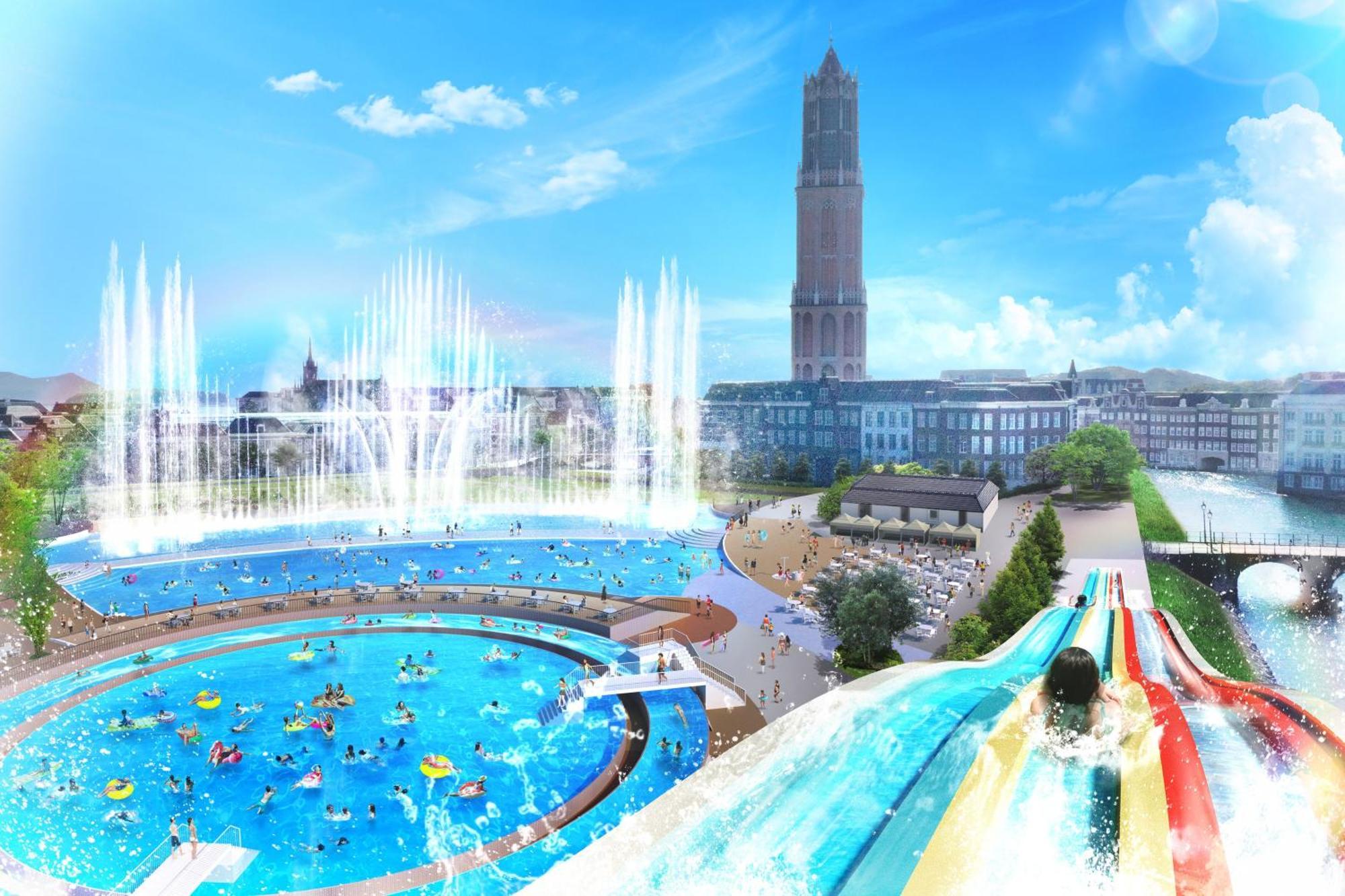 Hotel Amsterdam Huis Ten Bosch Sasebo Bagian luar foto